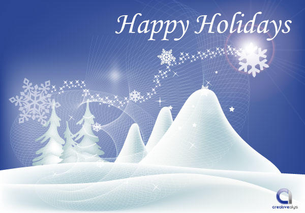 Happy Holidays Wallpaper