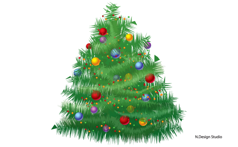 Christmas Tree Free Vector
