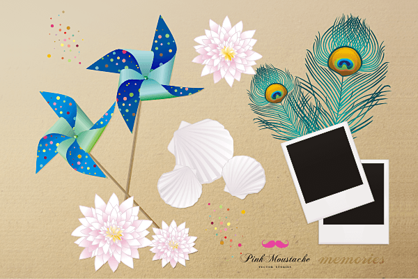 New Free Vector Set: Memories