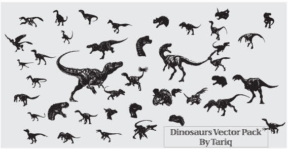 Dinosaurs Free Vector