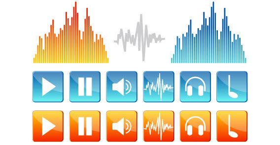 Sound Icons Vector
