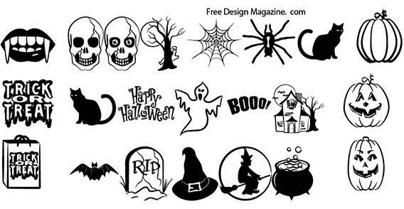 Halloween Vector Elements