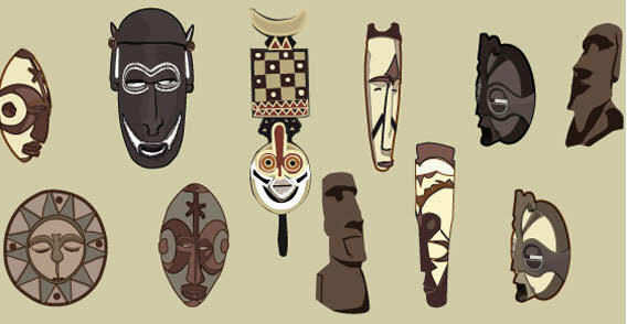 Free Vector Masks