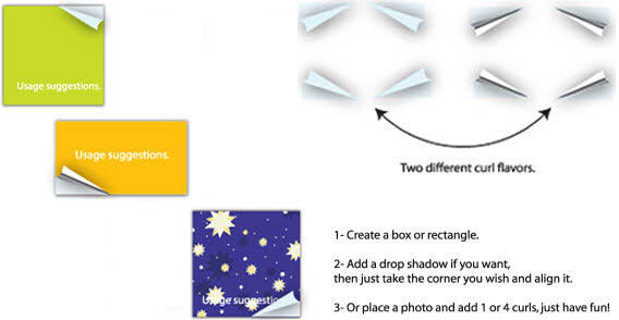 Page Curl Vector Free Download