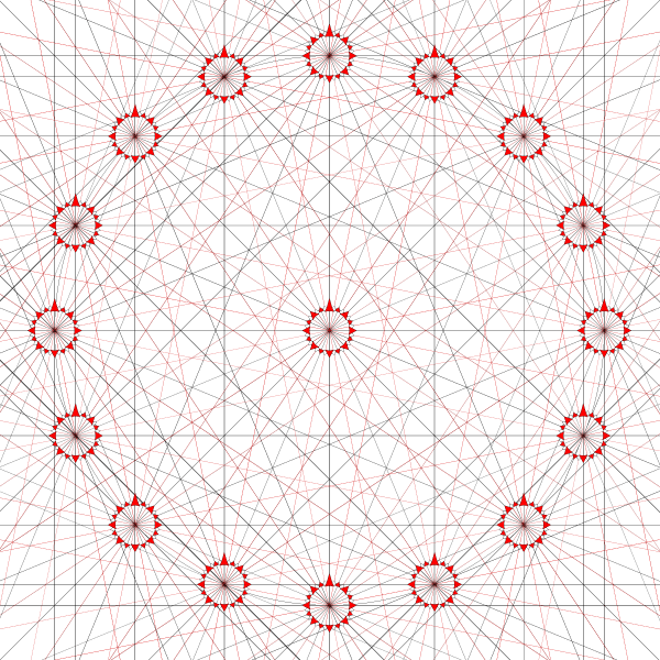 Vector Portolan Chart Lines