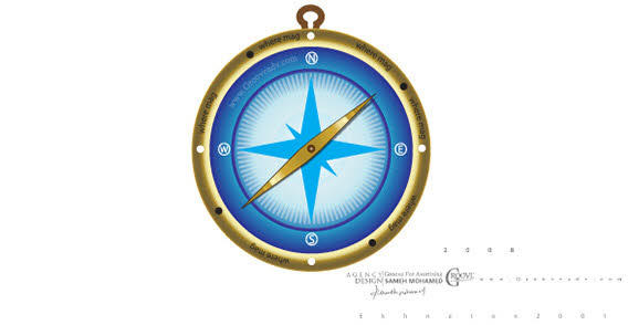 Compass Vector Art