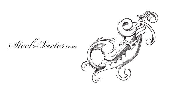 Free Vector Engraved Flower