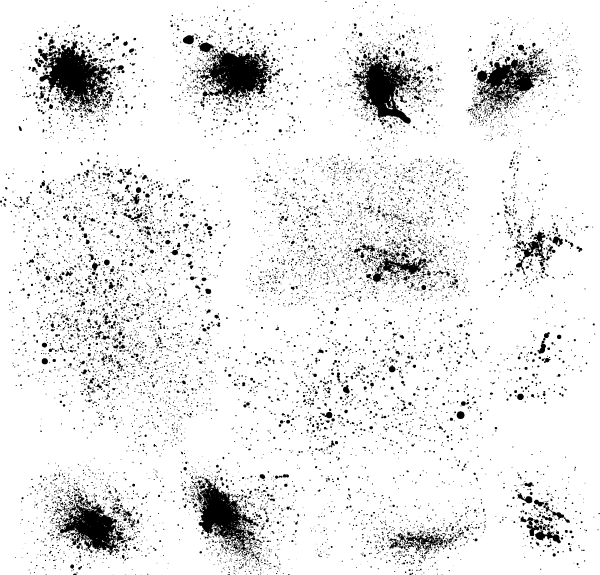 Splatters Vector Free