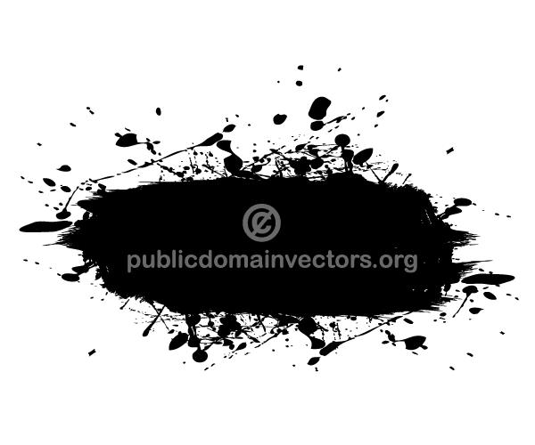 Ink Splatter clip art