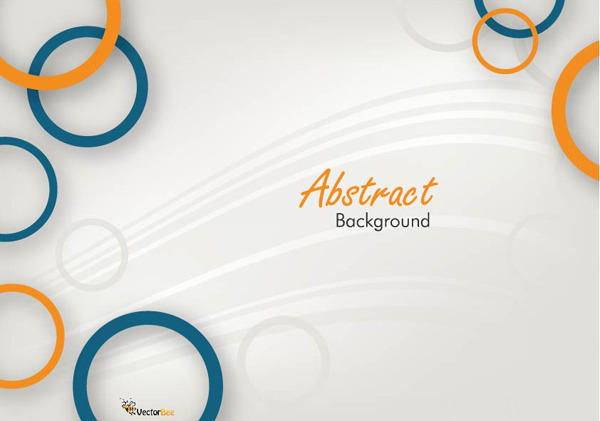 Vector Circle Abstract Background Free