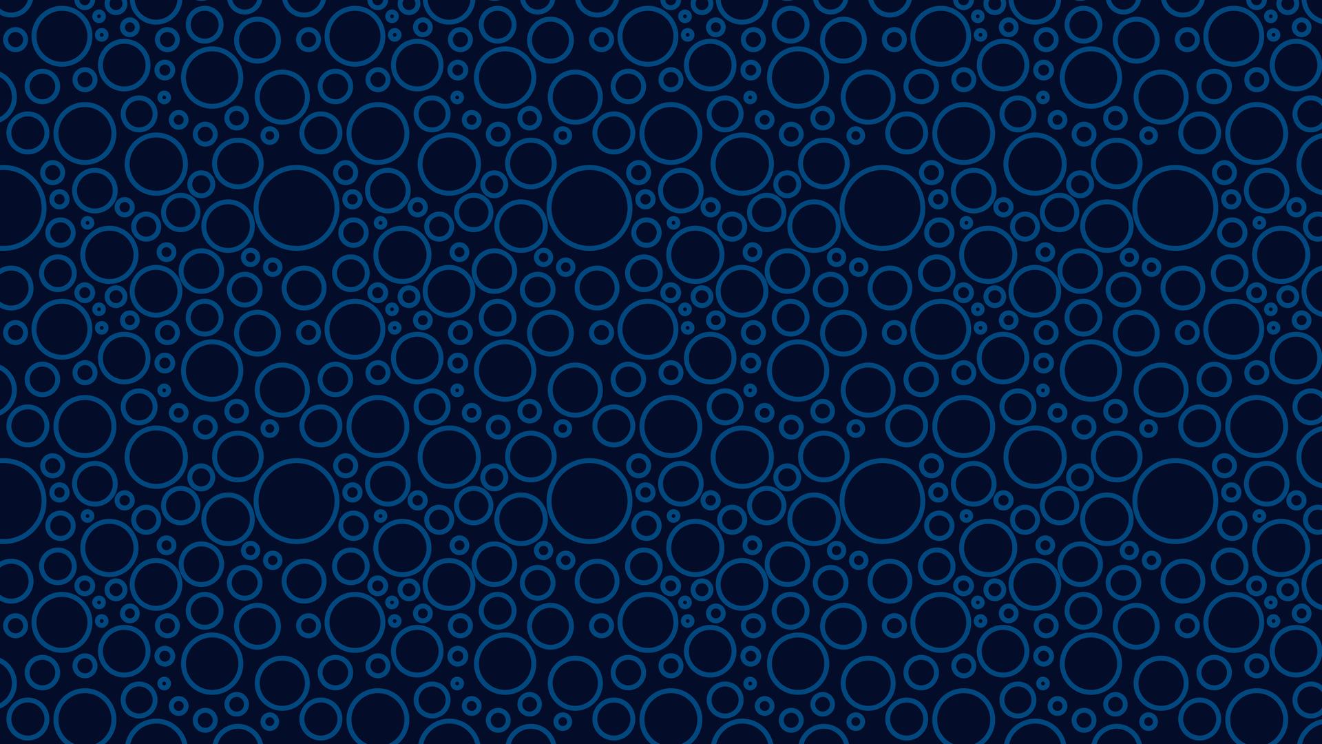Blue Circle Pattern