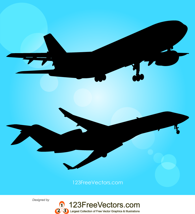 Airplane Stock Vector