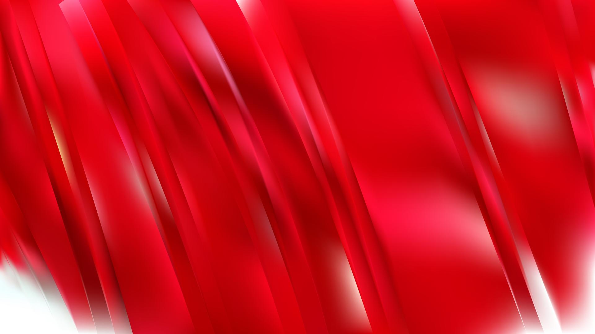 Red Abstract Lines