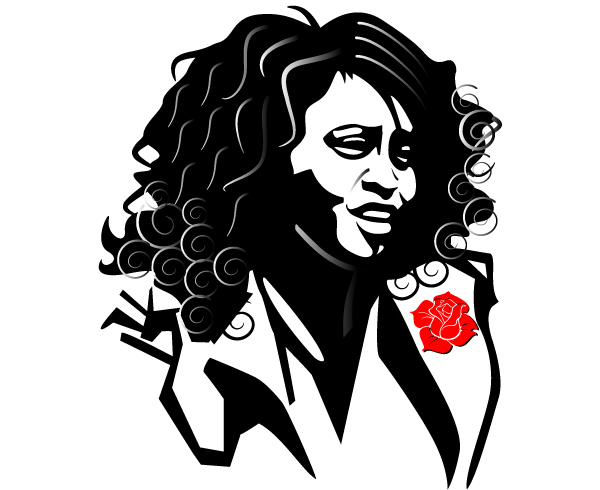 Whitney Houston Free Vector Image