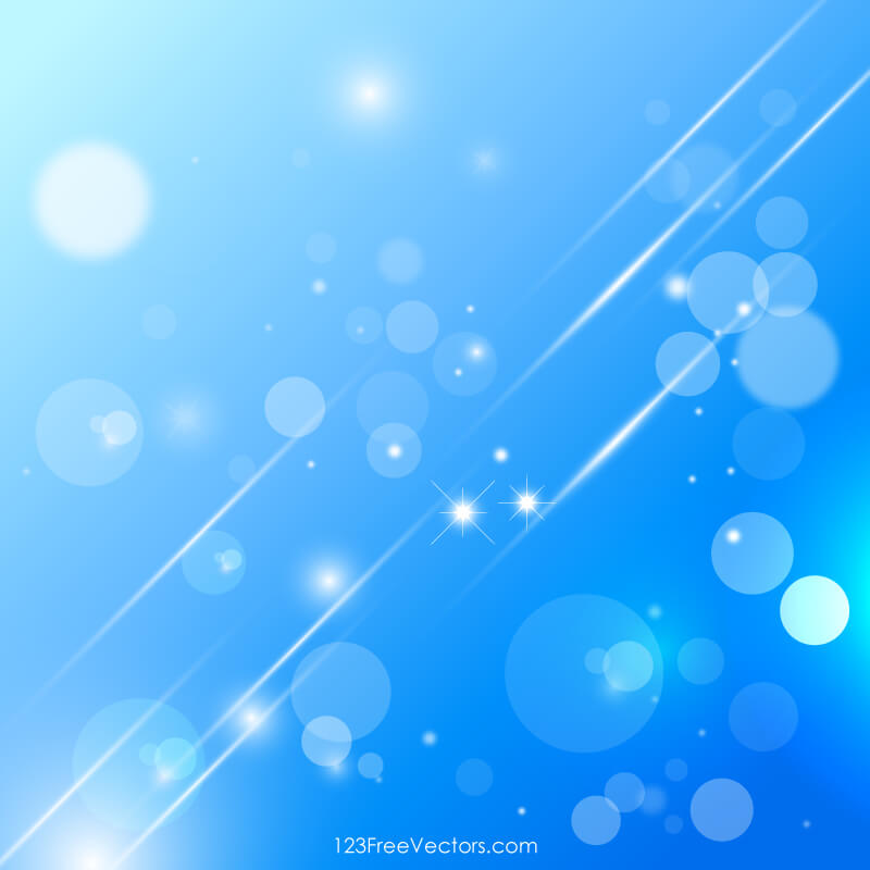 Abstract Blue Background Vector Design Free