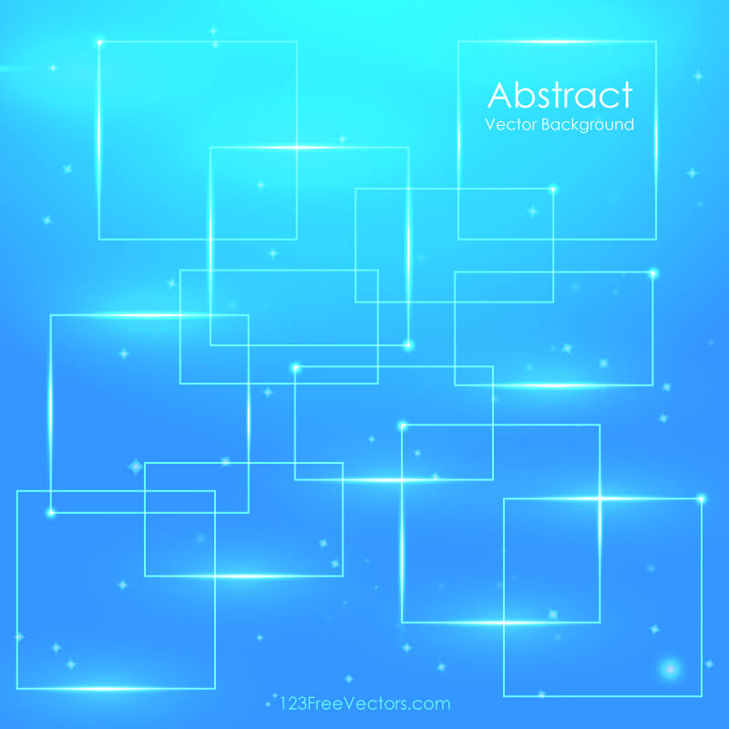 Abstract Shiny Blue Background Vector Image