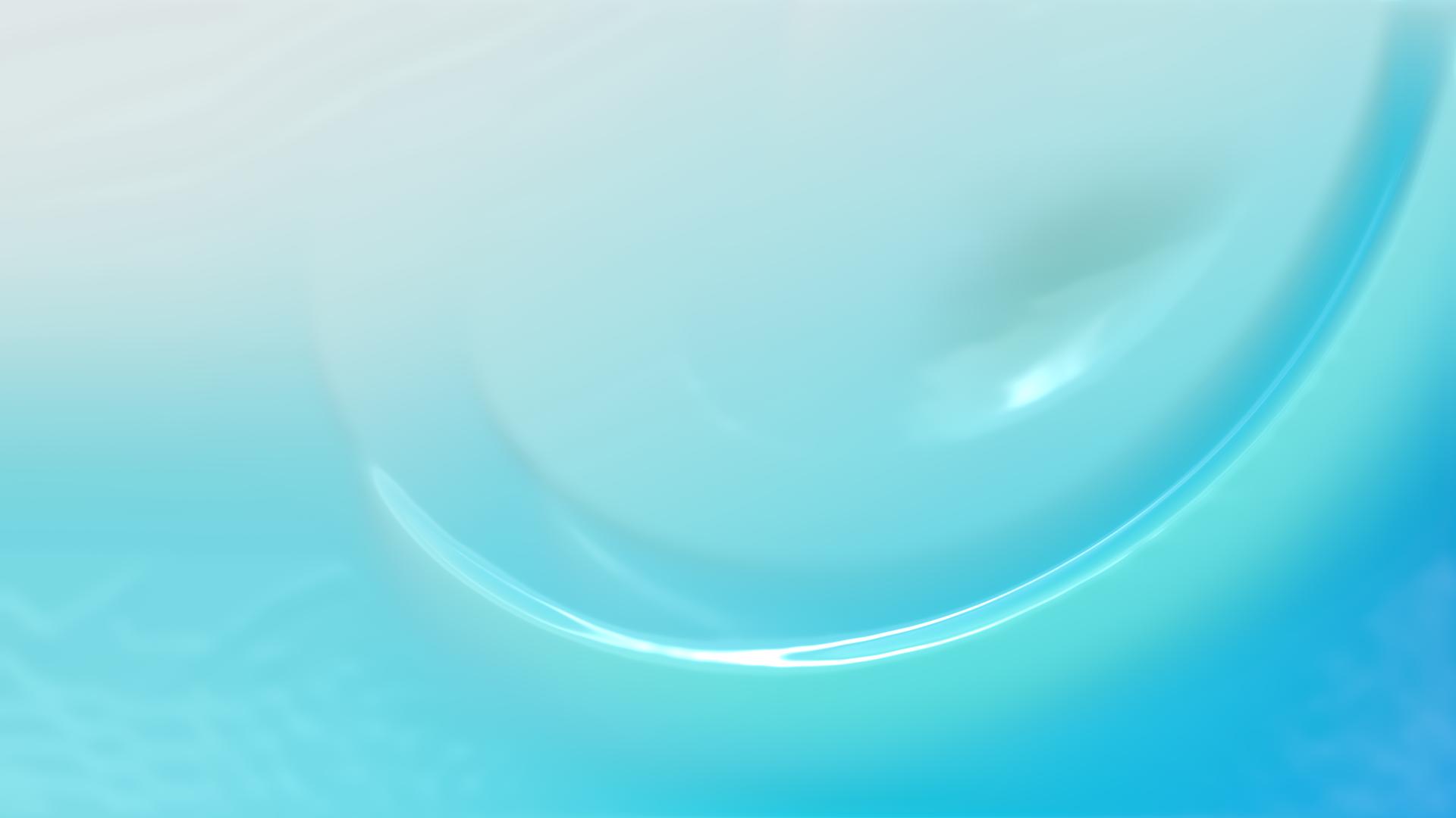 Serene Blue Curves