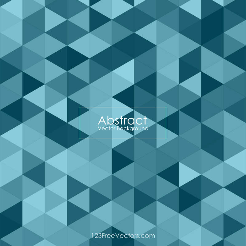 Blue Triangle Background Illustrator