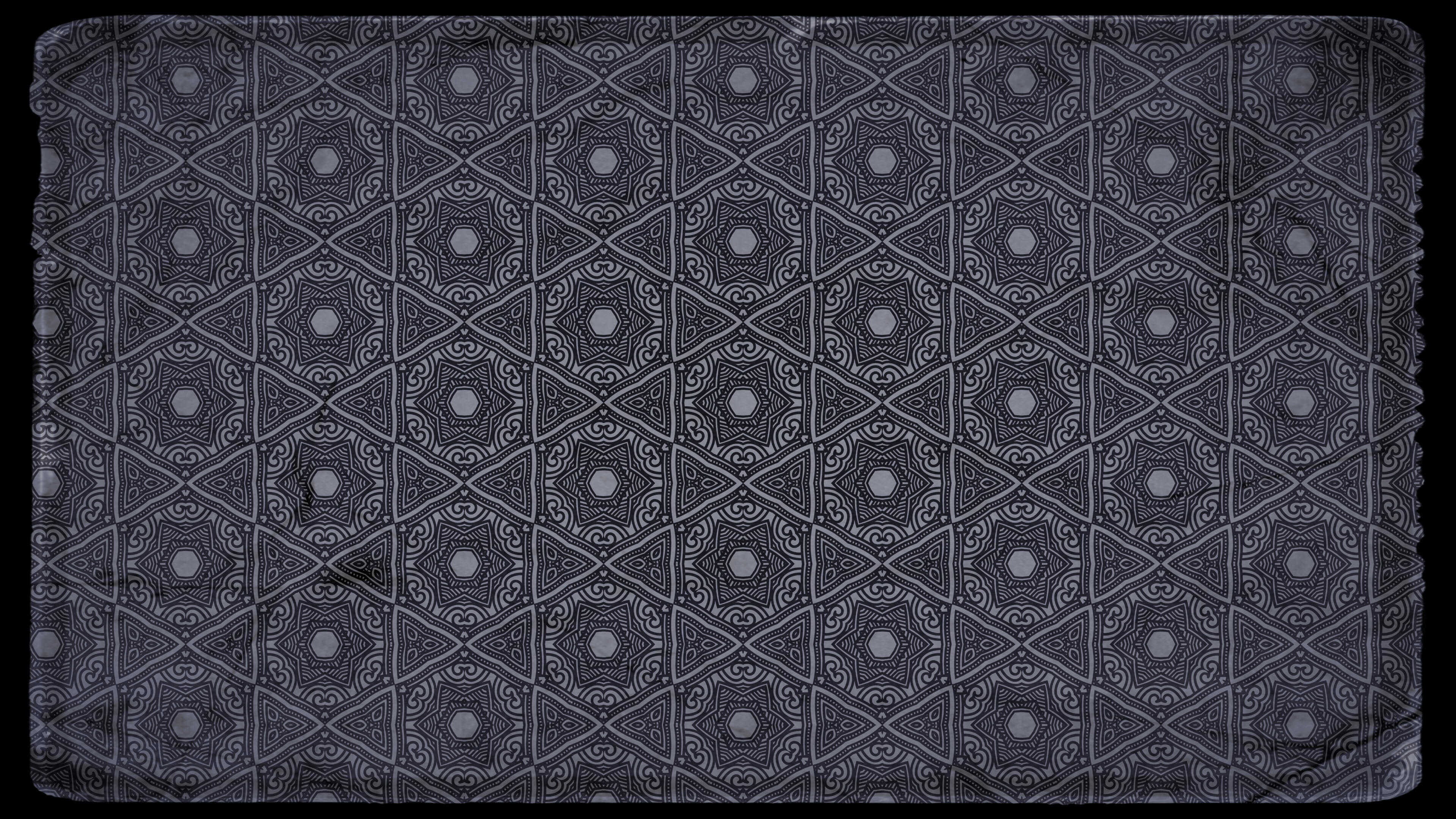 Ornamental Patterned Fabric