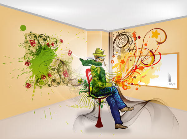 3D Detailed Vector Artwork