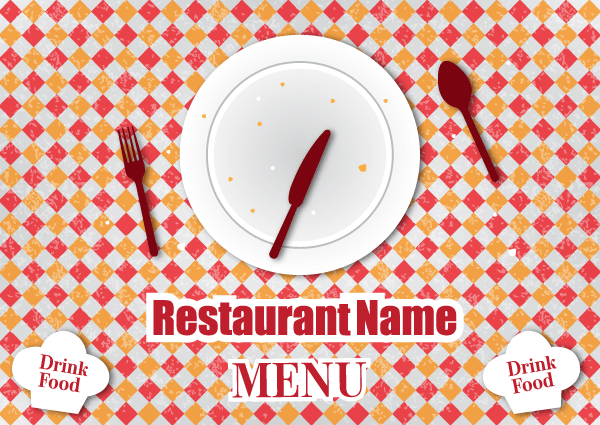 Free Vector Retro Restaurant Menu Design