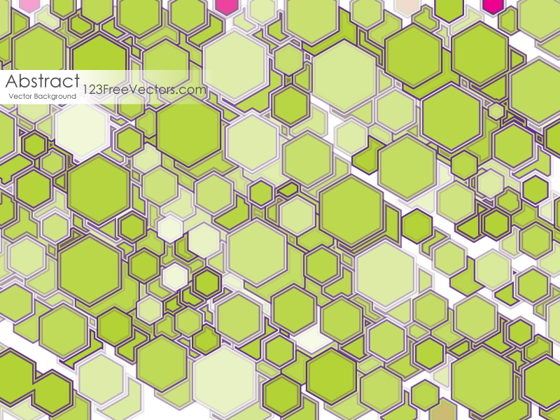 Green Polygon Shape Background Illustrator