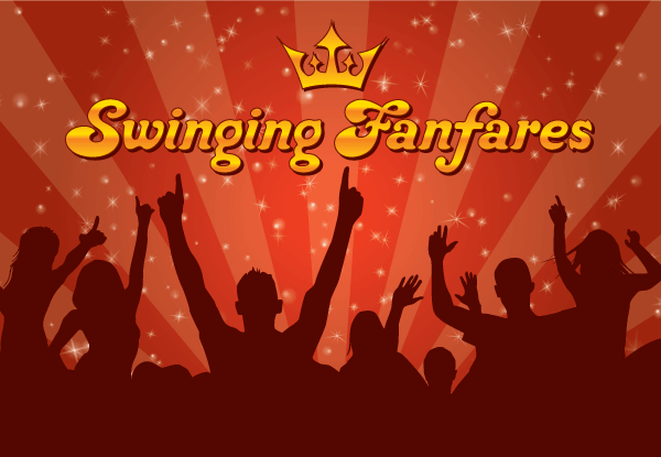 Swinging Funfares Wallpaper Vector
