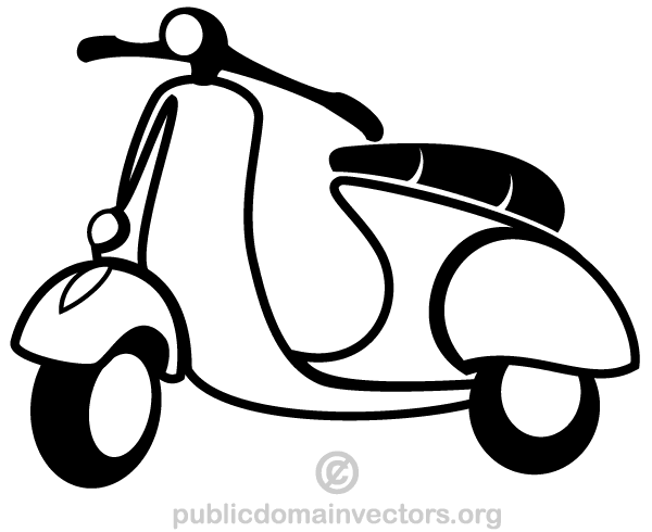 Vector Scooter Image