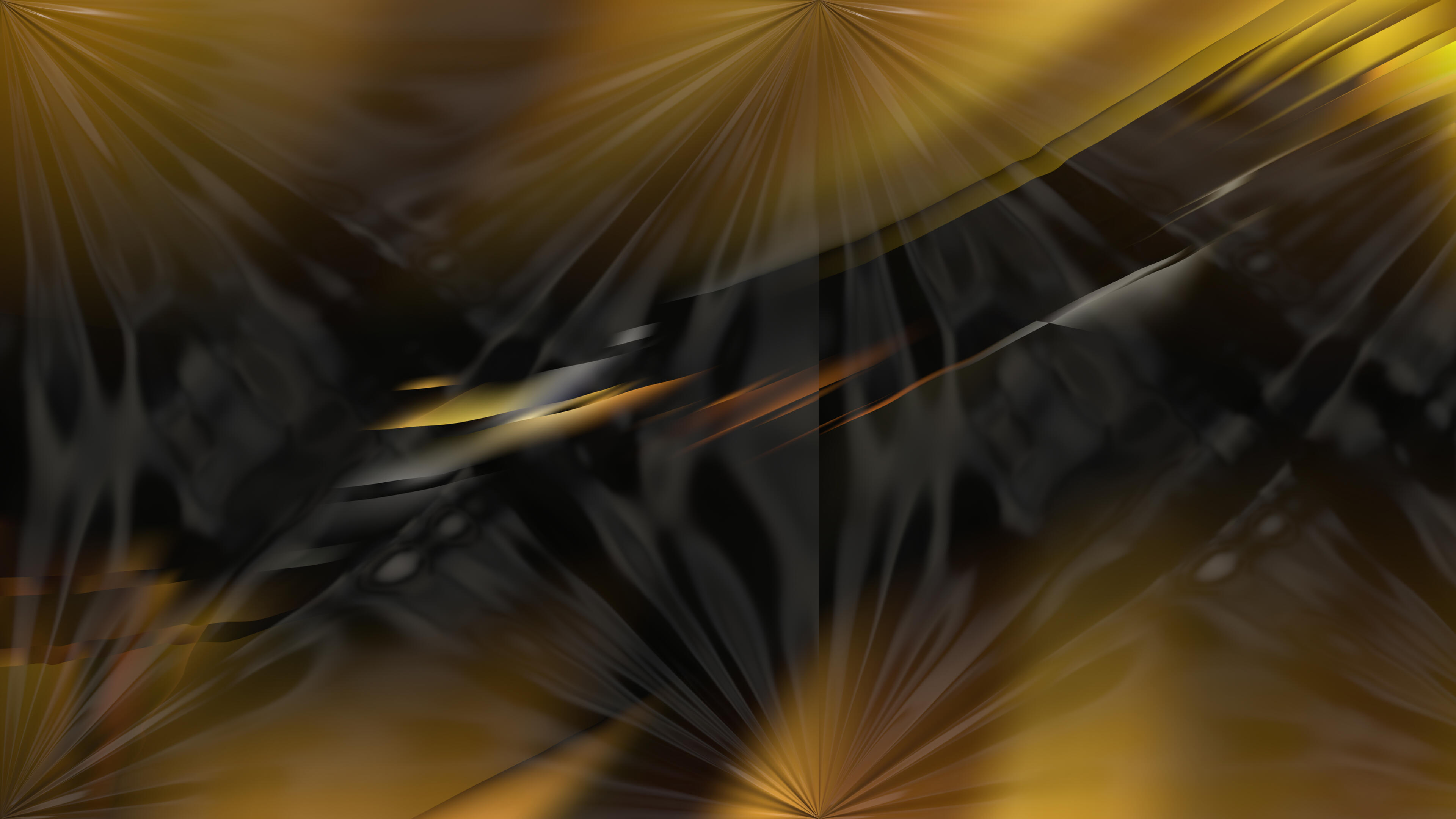 Abstract Golden Rays
