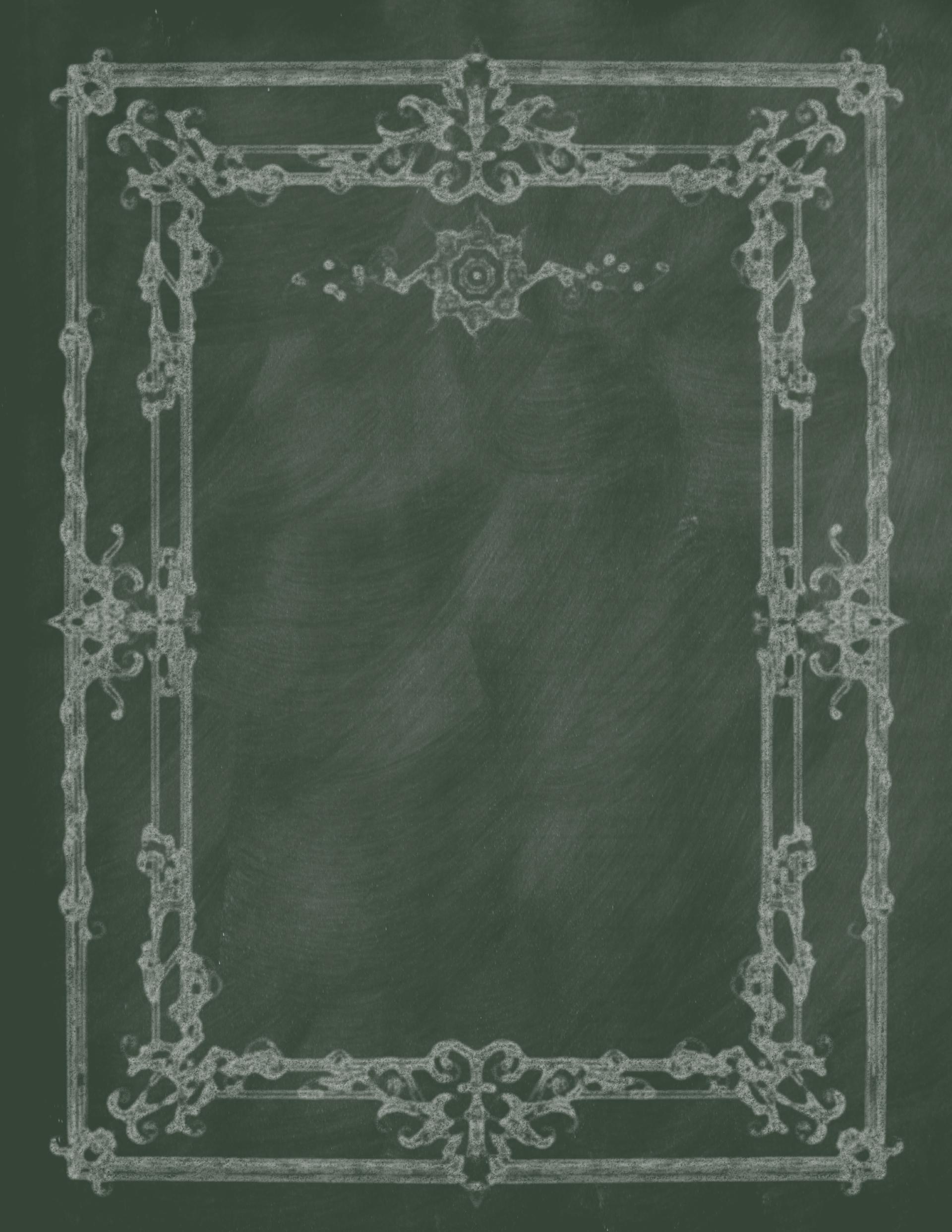 Chalkboard Frame