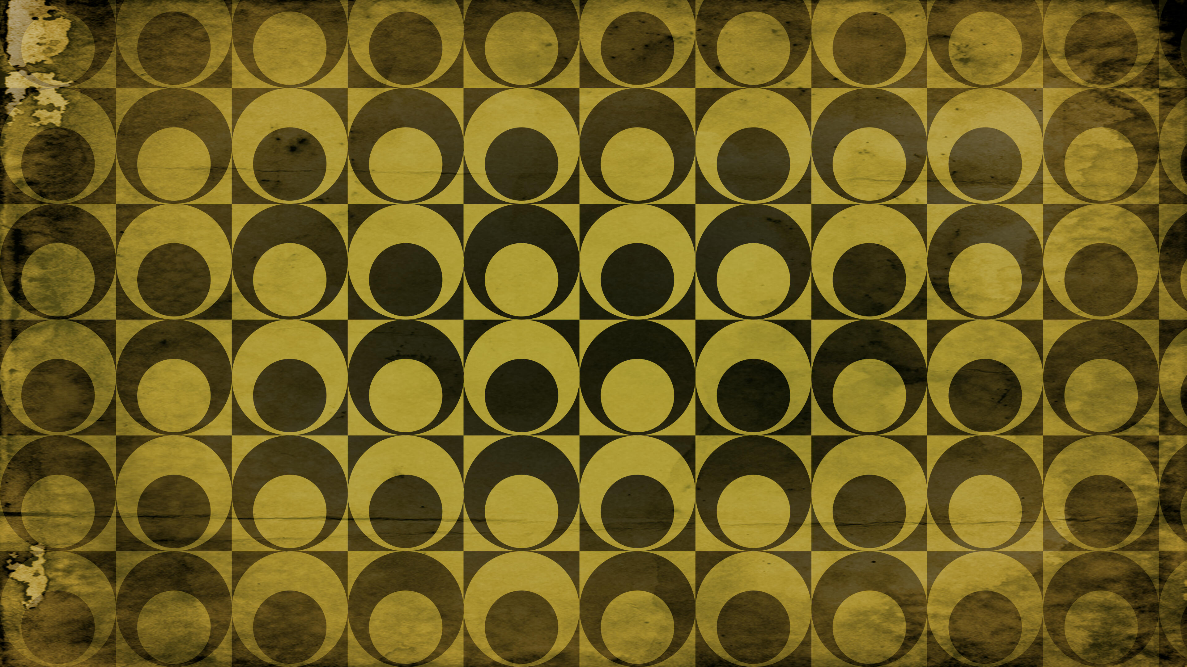 Geometric Oval Pattern