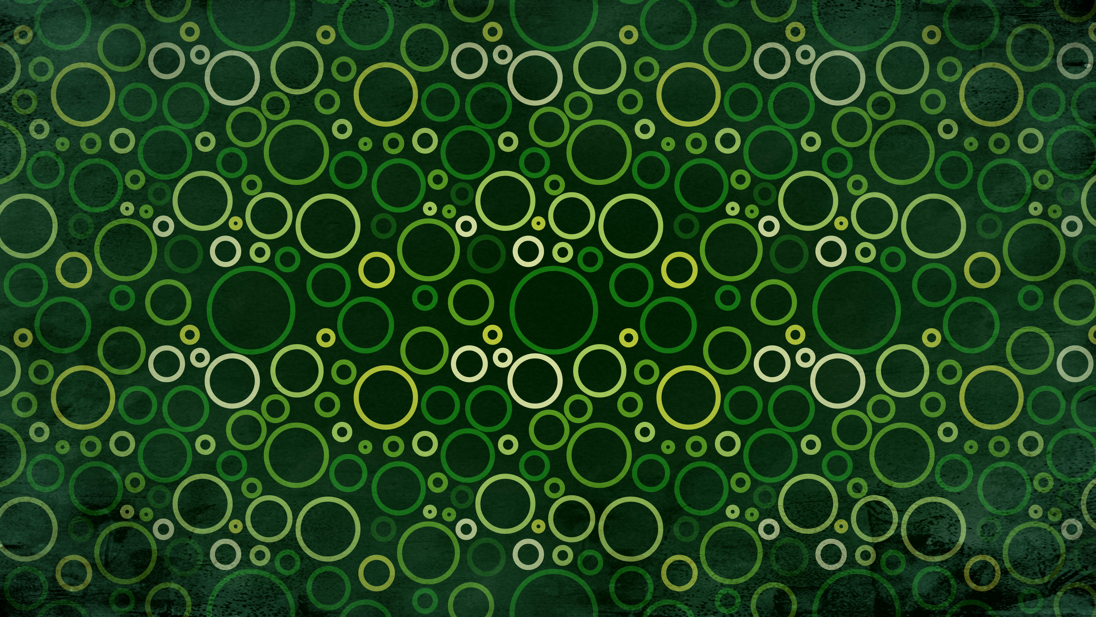 Green Circle Pattern