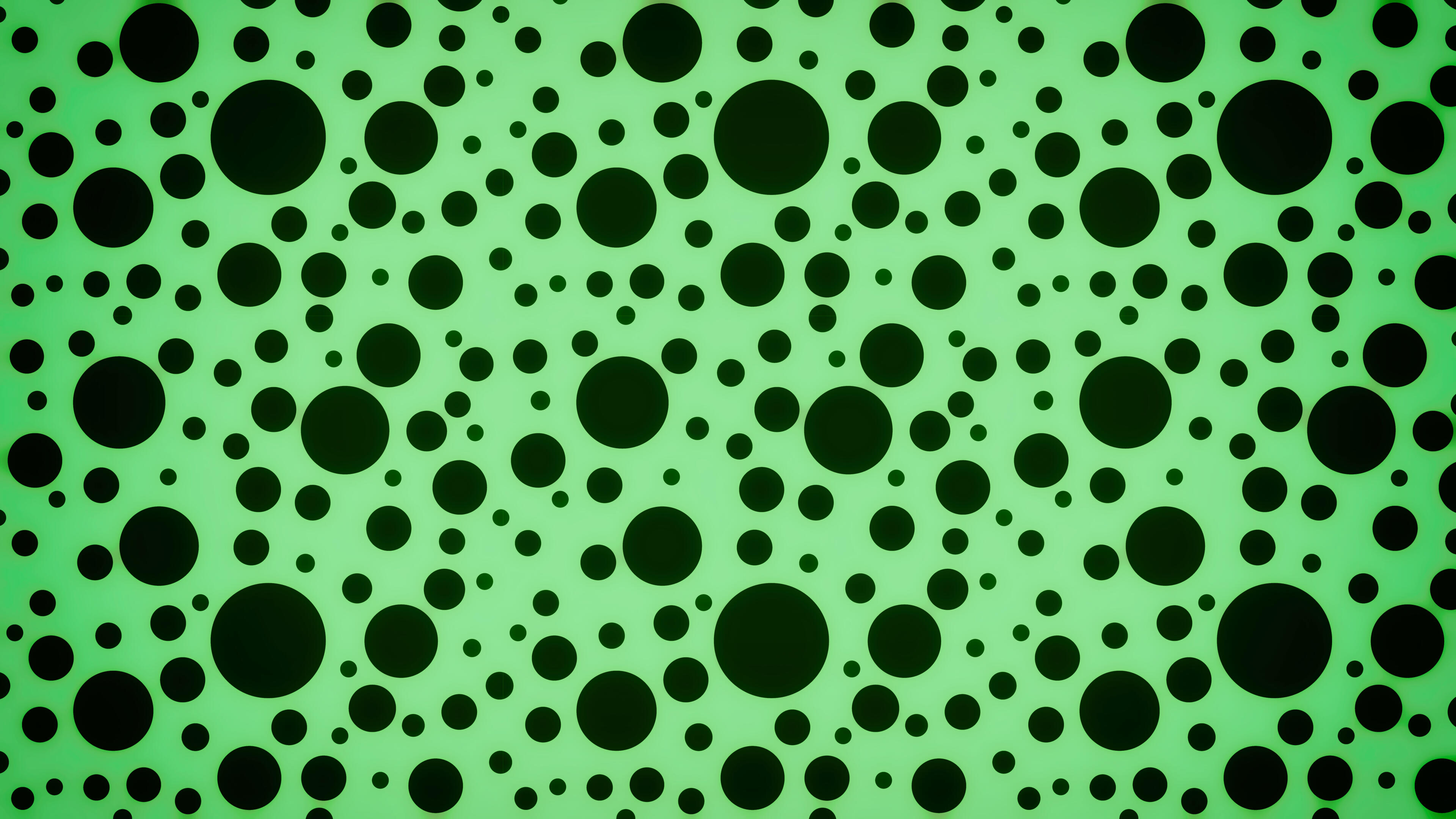 Green Circle Pattern