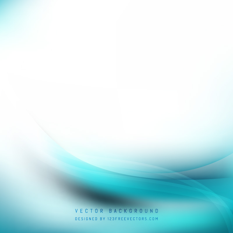 Light Turquoise Wave Background Template