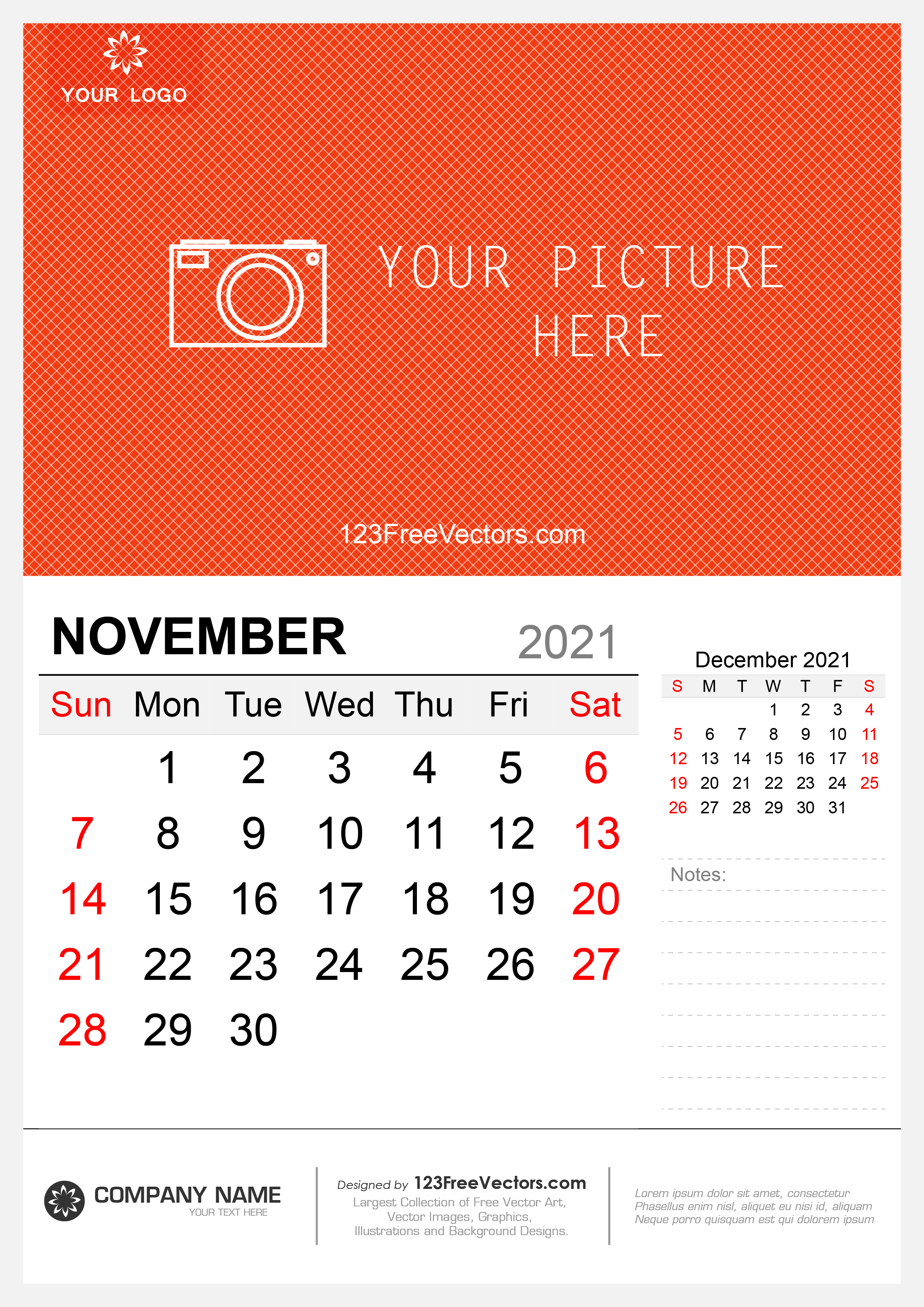 November 2021 Calendar
