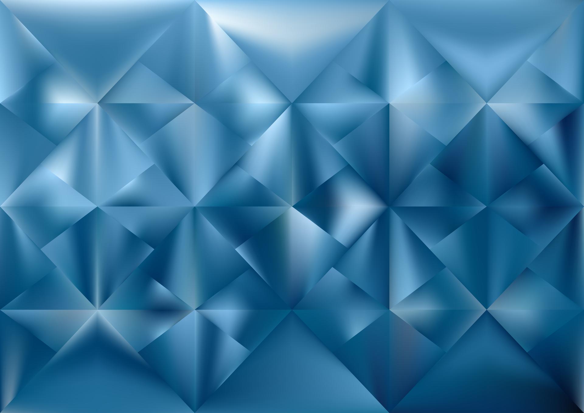 Blue Diamond Abstract