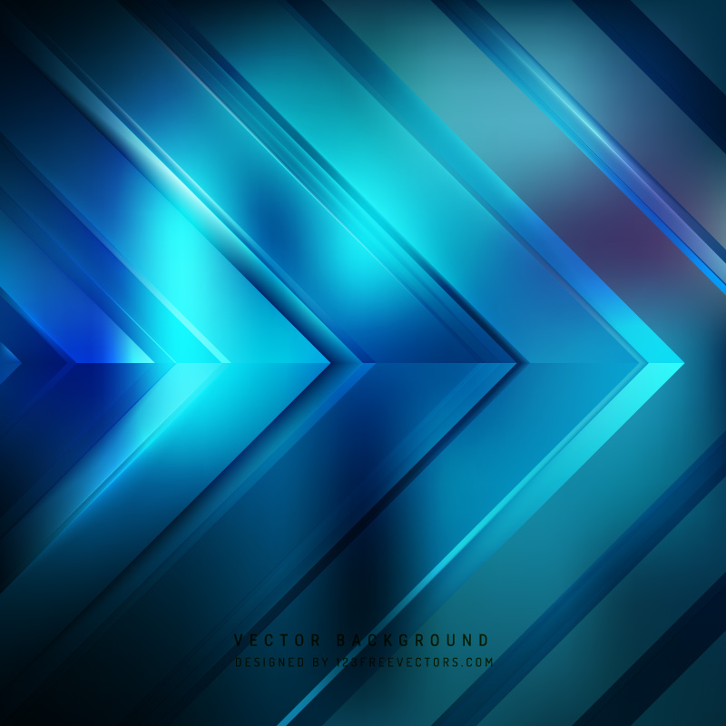 Dark Turquoise Arrow Background