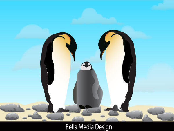 Free Penguins Vector