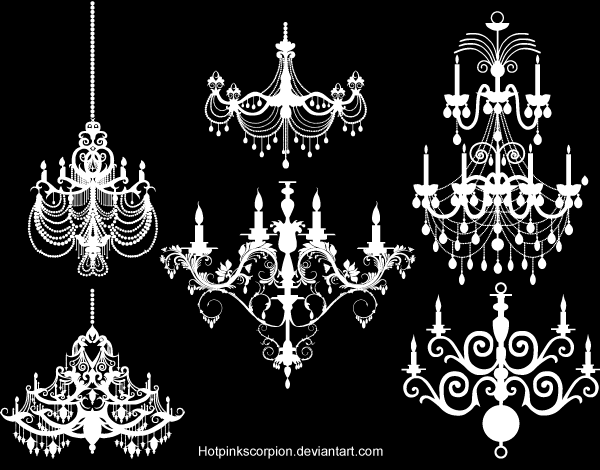 Free Vector Chandelier