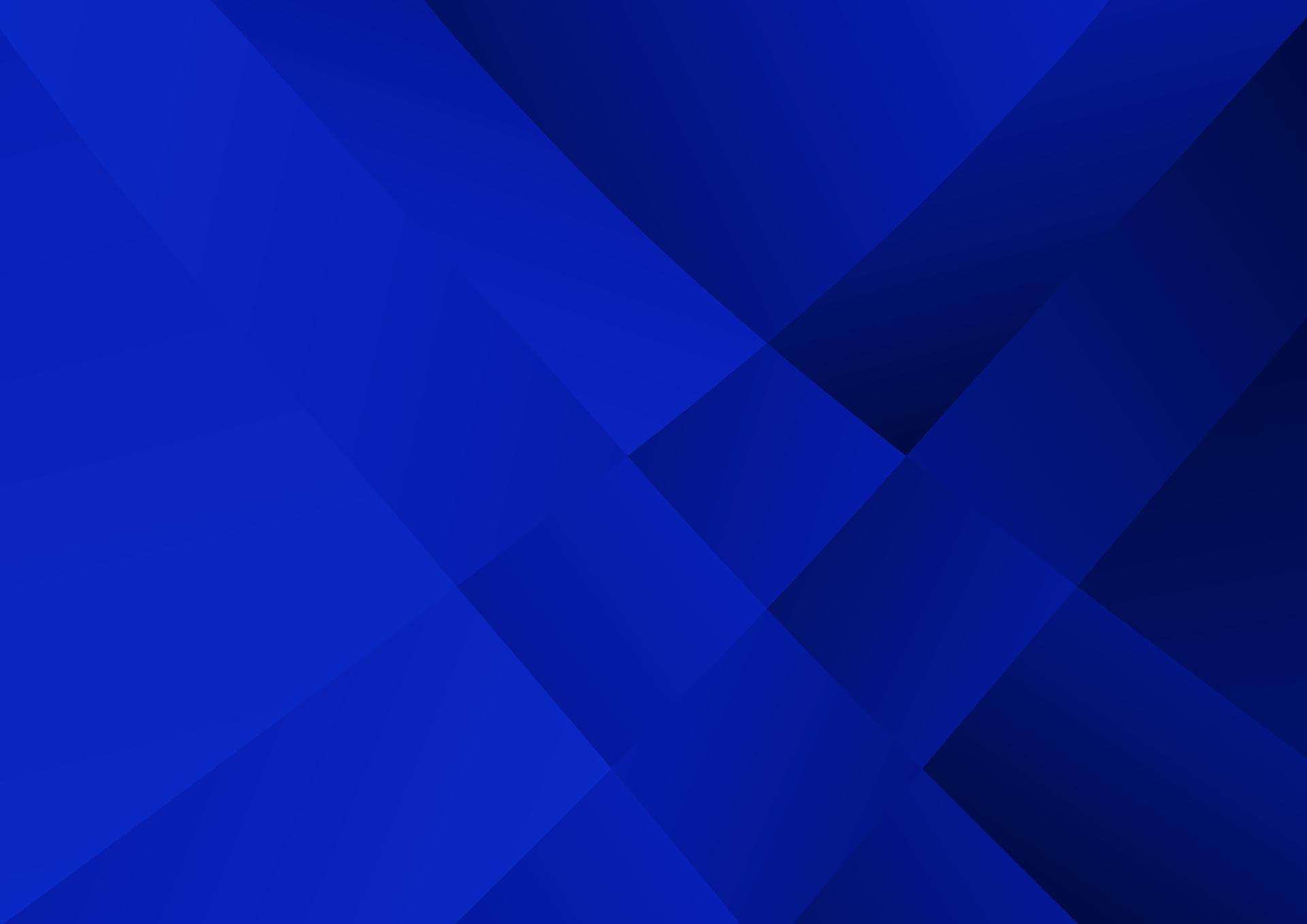 Blue Geometric Shapes