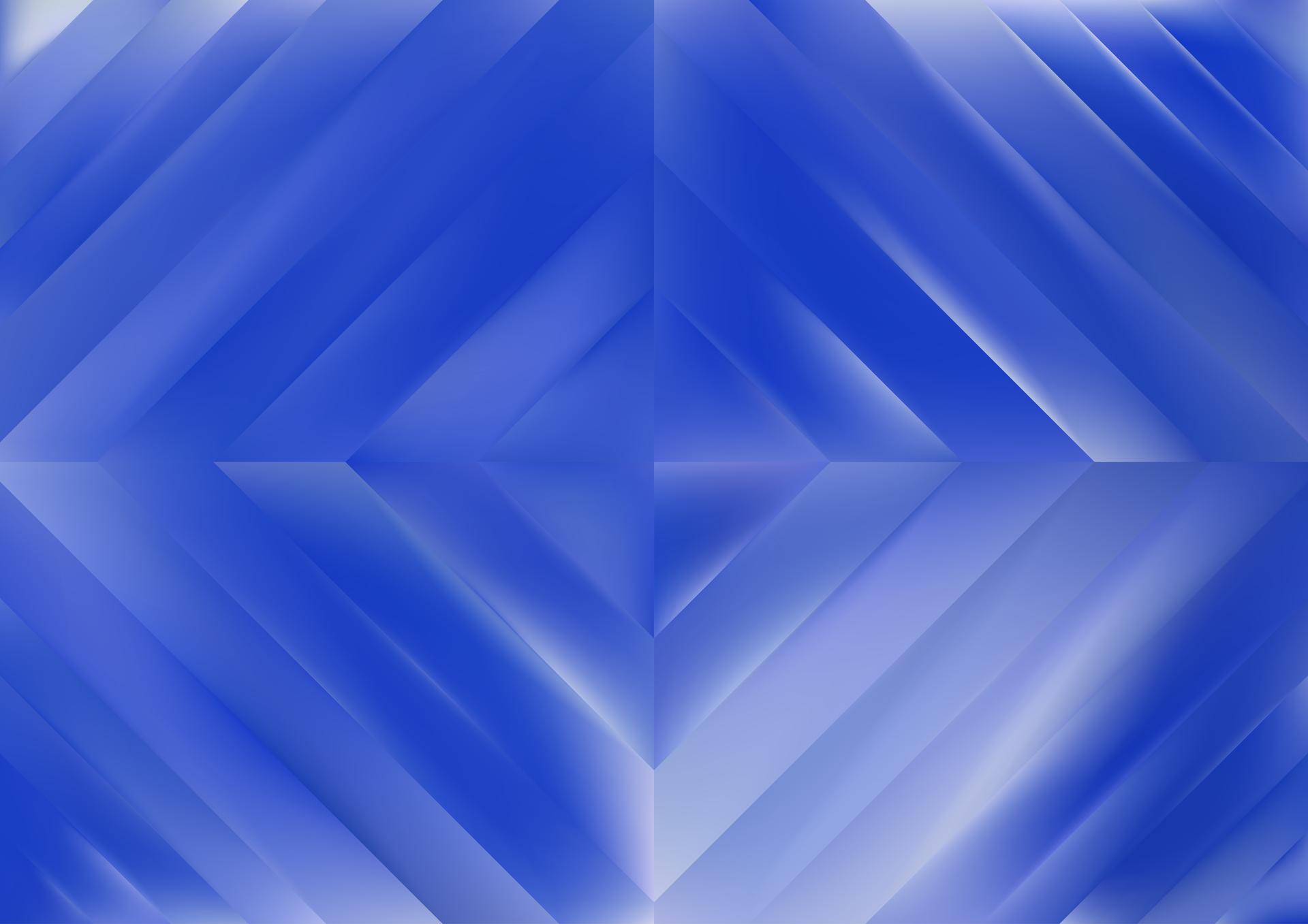 Blue Diamond Abstract