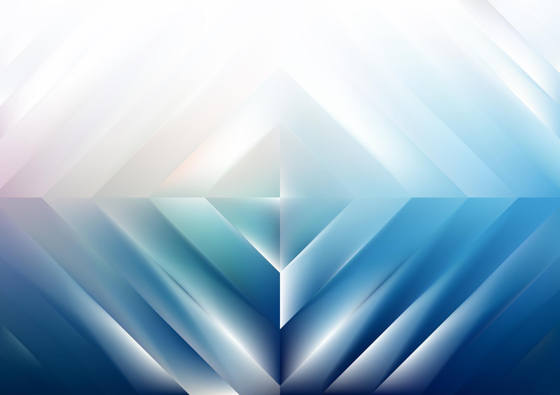 Abstract Blue and White Diagonal Lines
