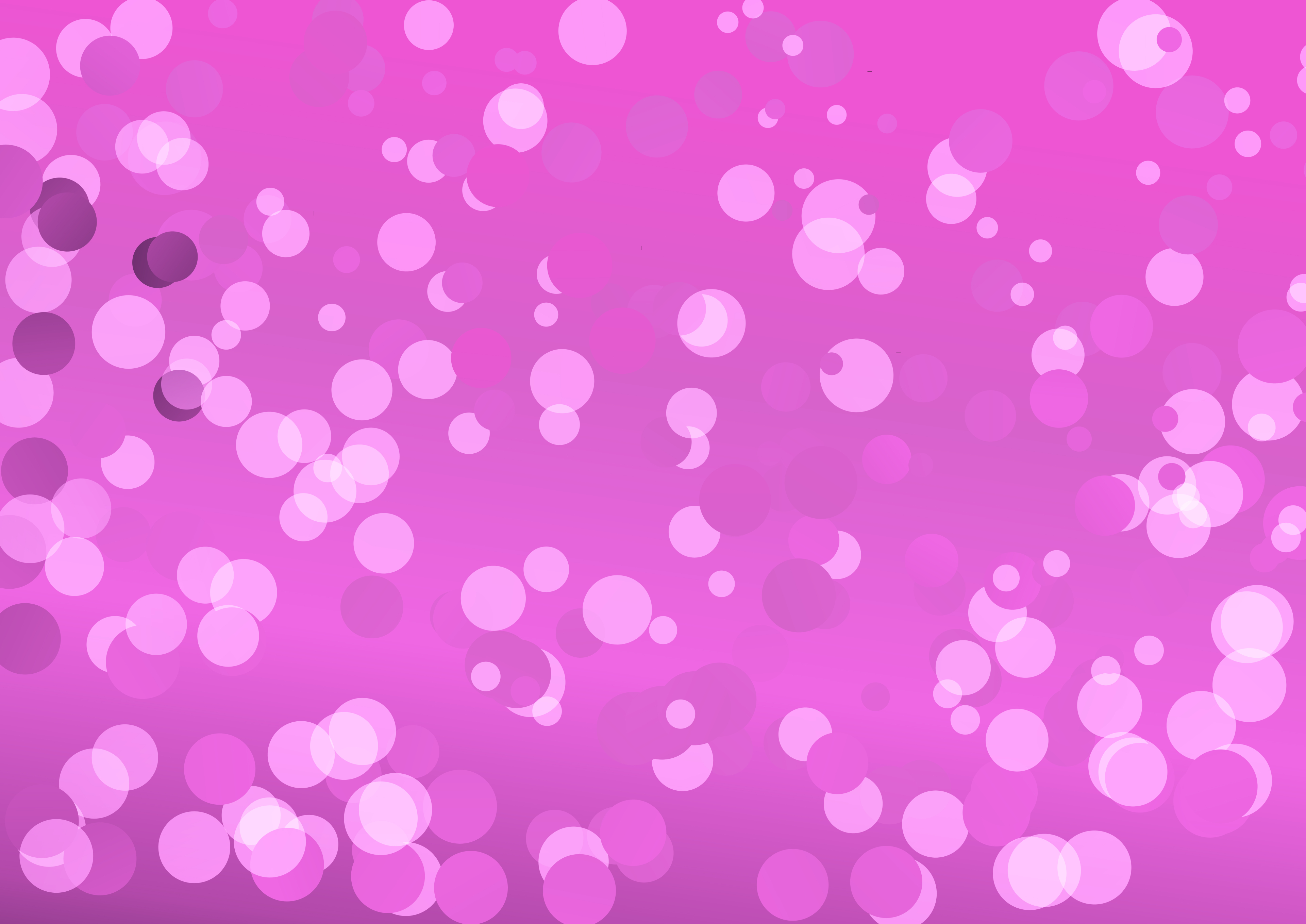 Pink Bokeh Circles