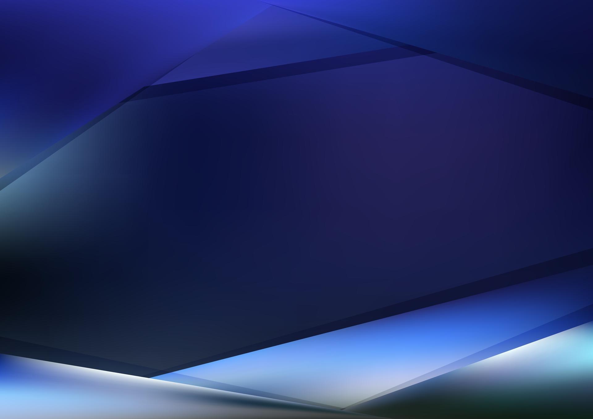 Abstract Blue Geometric Background