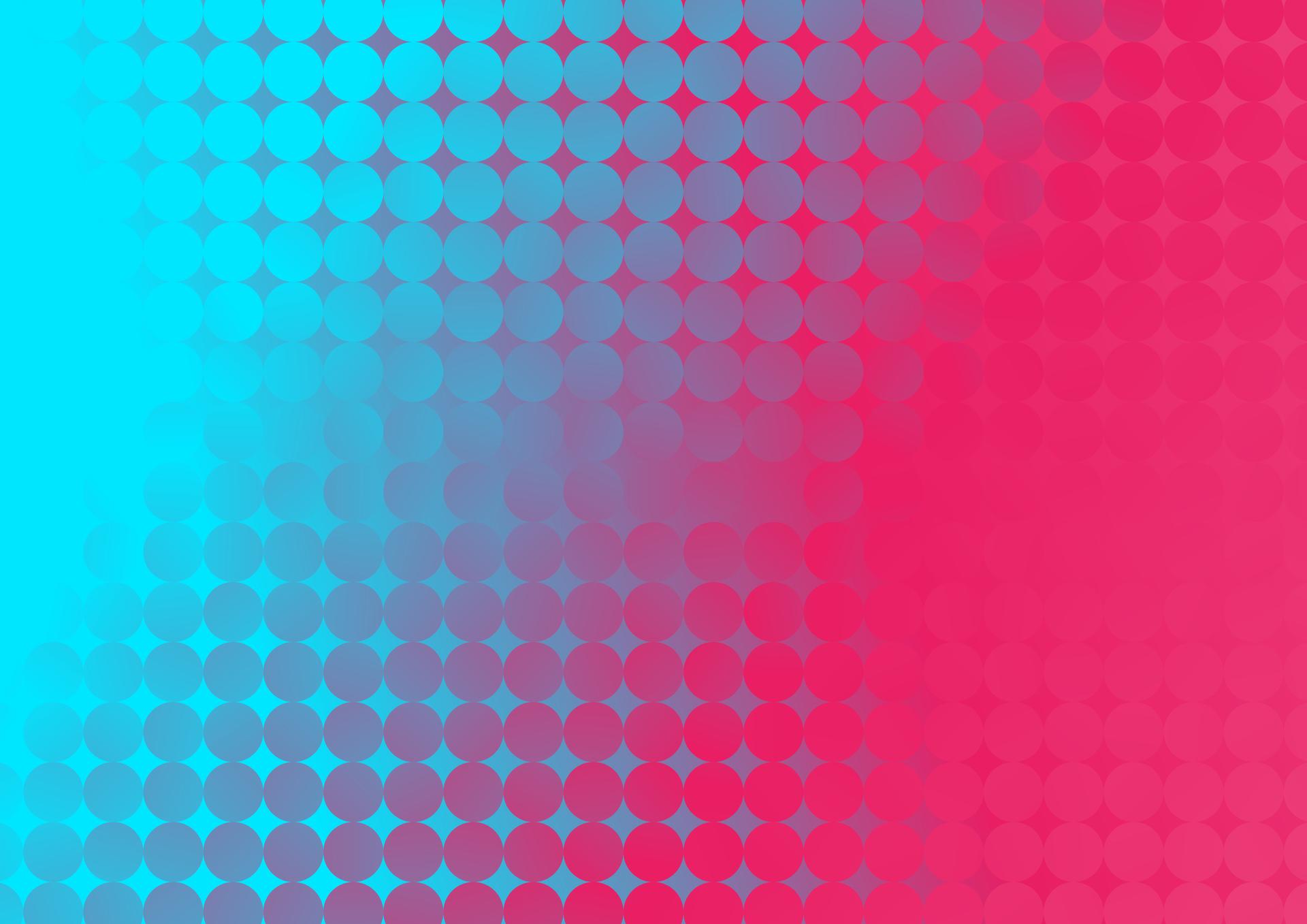 Blue and Pink Circle Gradient