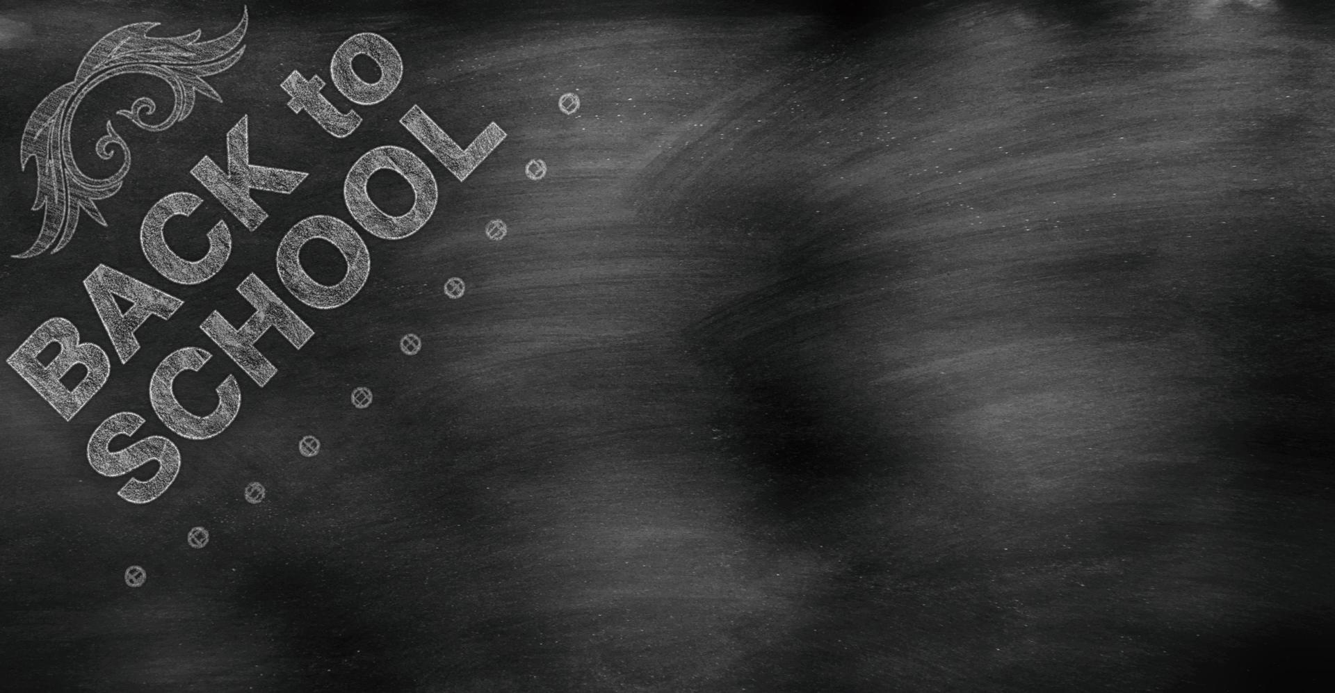 Back to School Blackboard
