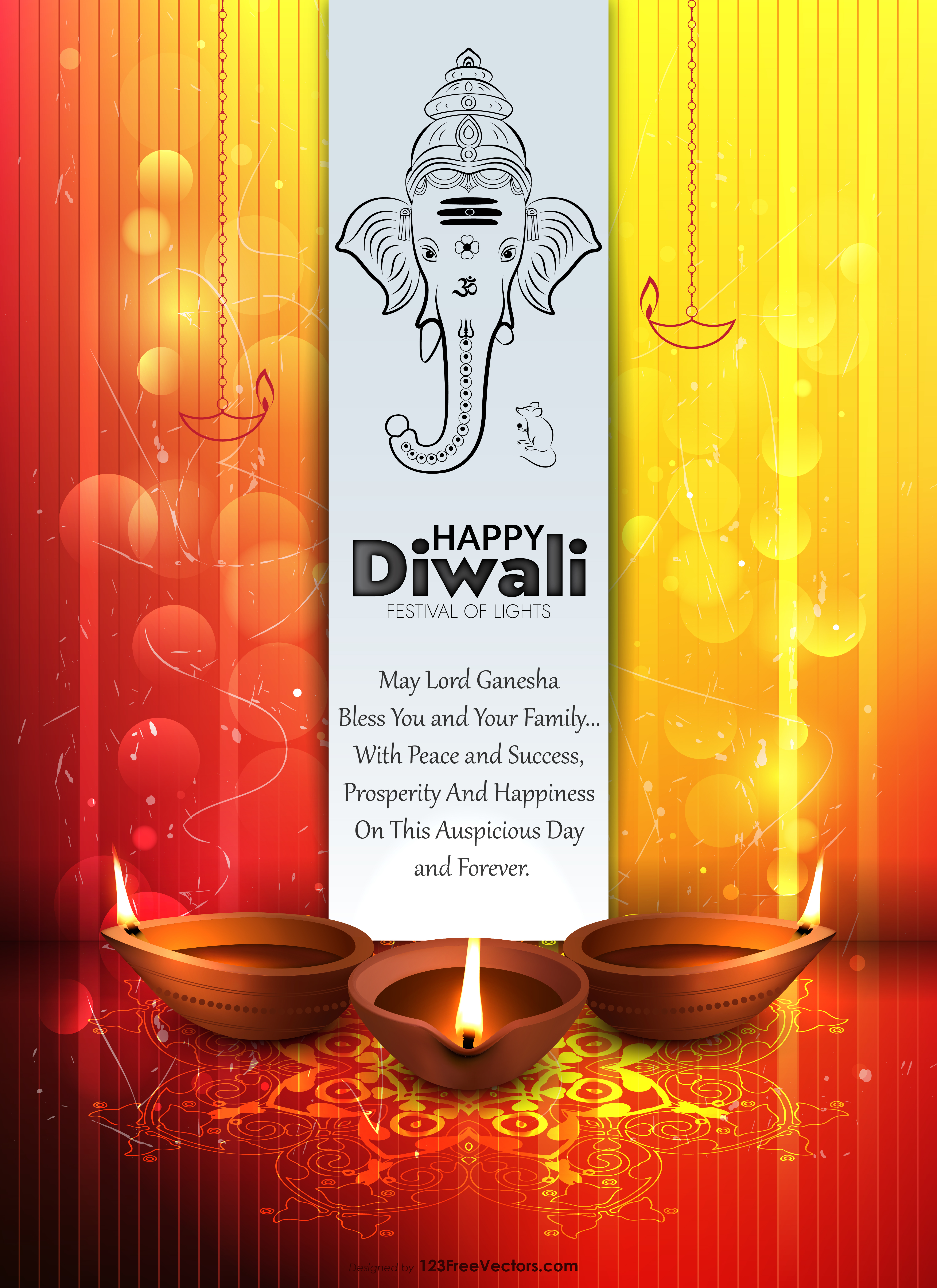 Happy Diwali Poster