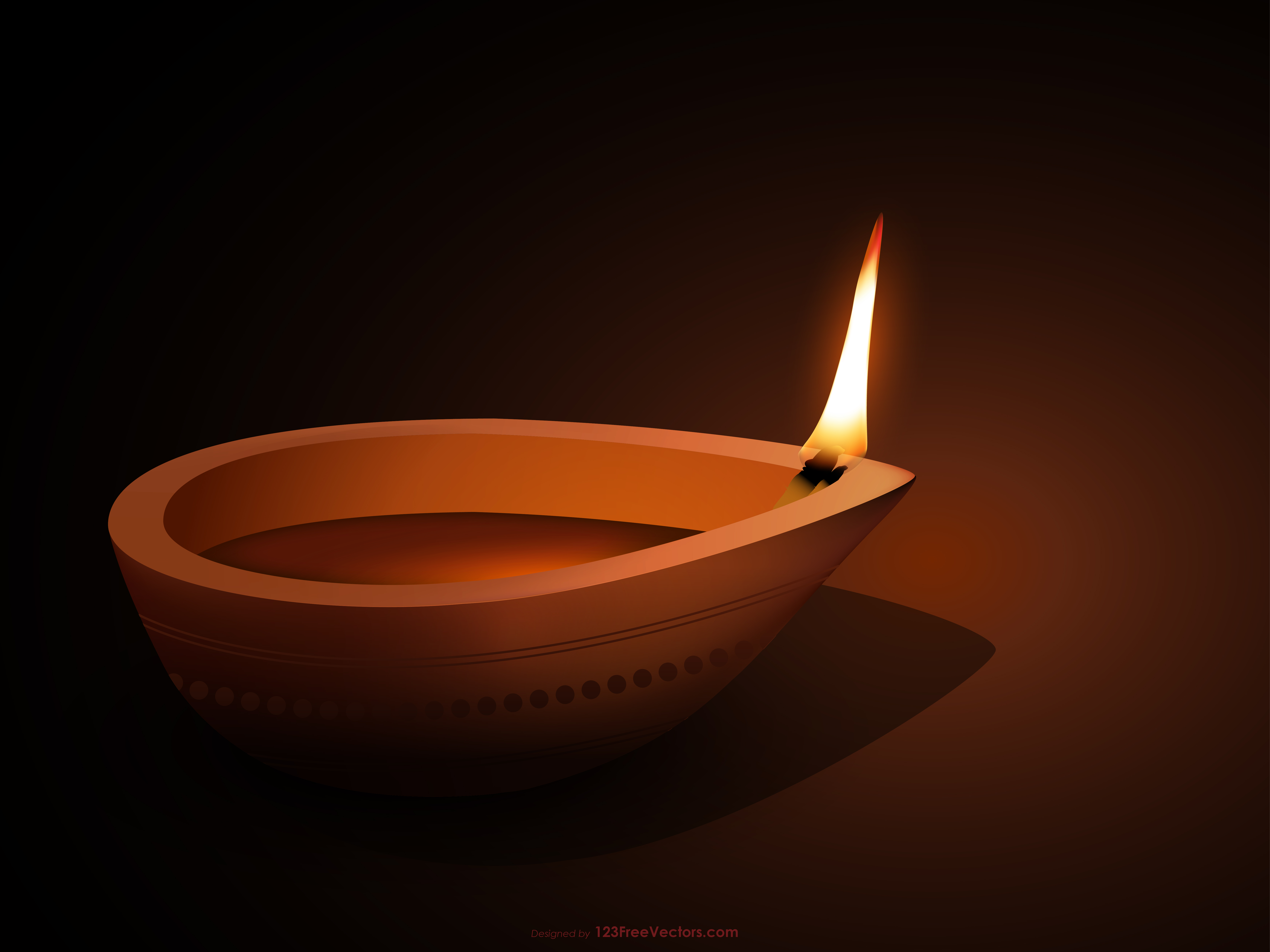 Single Diya Image