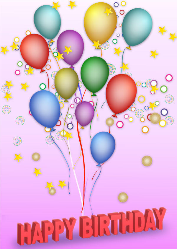 Free Vector Happy Birthday Background