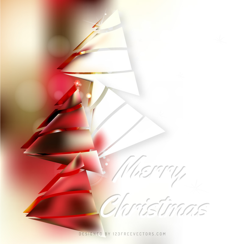 Christmas Tree Background Design